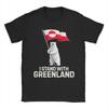 Unisex Womens MAGA T Shirts Greenland 100 Cotton Tops Creative Short Sleeve Crewneck Tee Shirt Gift Idea TShirts