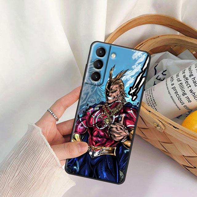 My Hero Academia Midoriya Izuku Anime Phone Case for Samsung Galaxy S22 S21 S20 Fe 5G S7 S8 S9 S10e Plus Ultra Silicone Cover