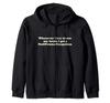 Funny Programmer T-Shirt - Null Pointer Exception Zip Hoodie