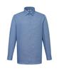 DAKS SHIRTS No Care Rayon Blend Small Check Shirt Comfort Slim Fit Navy_Dma1Shdl220N1