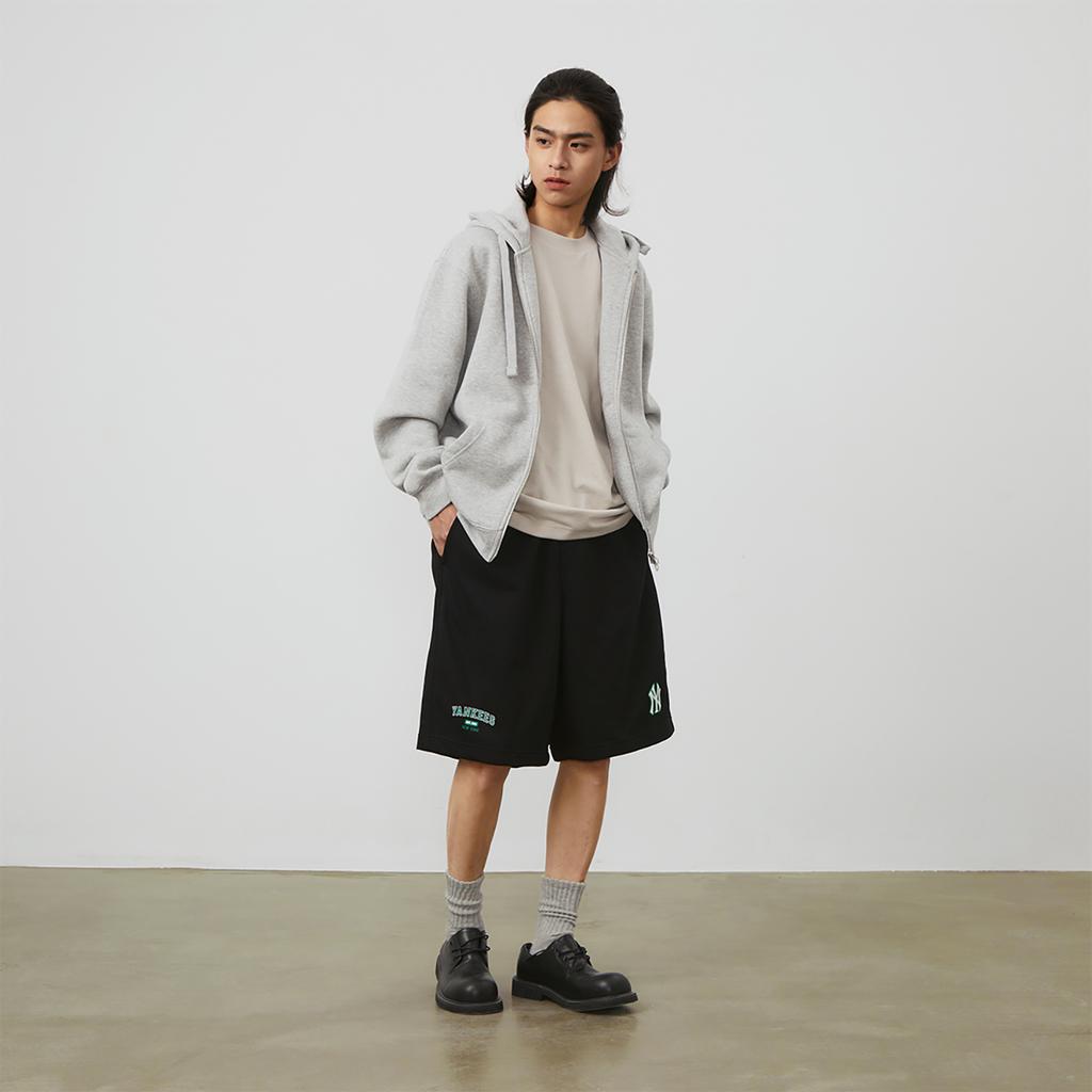 New MLB College Style Series Casual Shorts Unisex Black 3ASPV0143-50BKS