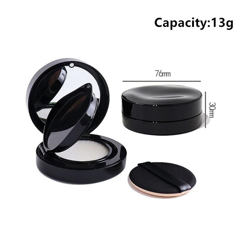 13g Empty Air Cushion Compact – Portable Case with Mirror and Sponge for BB Cream or Foundation