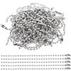 10/50pcs Colorful Ball Bead Chain Fits Key Chain Dolls Label Hand Tag Connector For DIY Bracelet Jewelry Making Accessorise 12cm