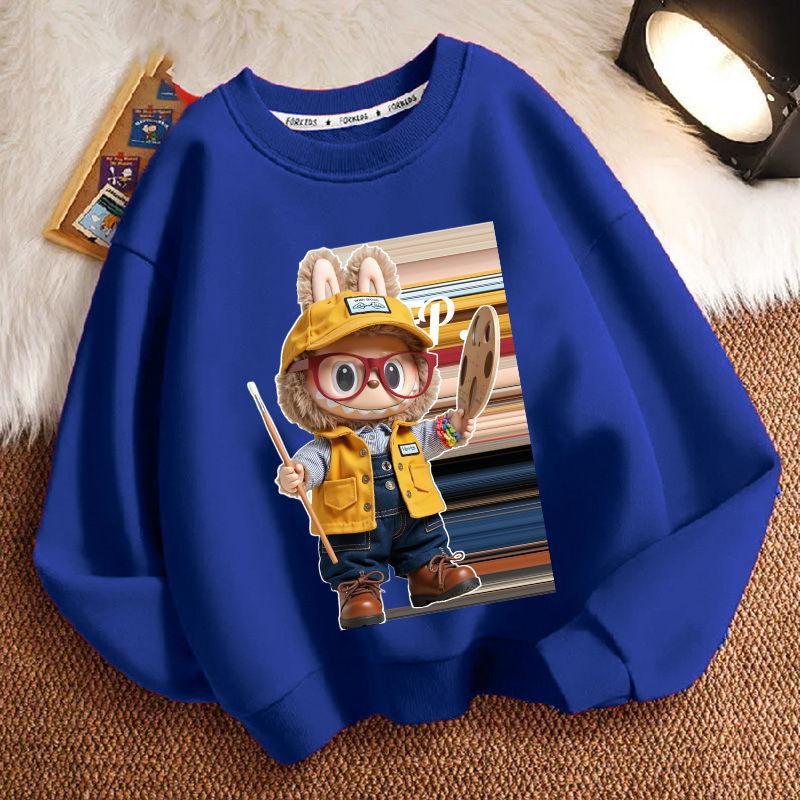 Loose Hoodies for Children, Fashionable Long-sleeved Hoodies for Boys and Girls in Spring and Autumn