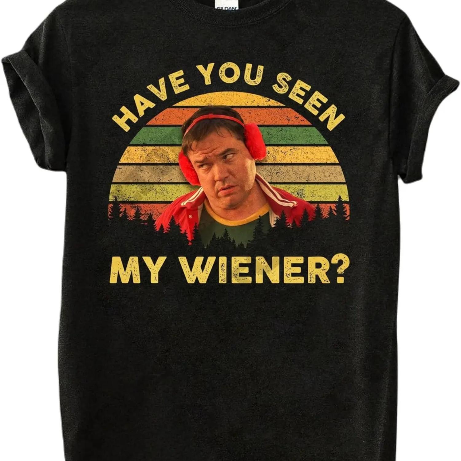Warren Jensen Have You Seen My Wiener Vintage T-Shirt, 1980s Movies TV Show Quote,Comfortable pure cotton S