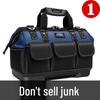 Multifunctional Sturdy Electrician & Carpenter Tool Bag - Portable, Durable Canvas for Repairs and Installations