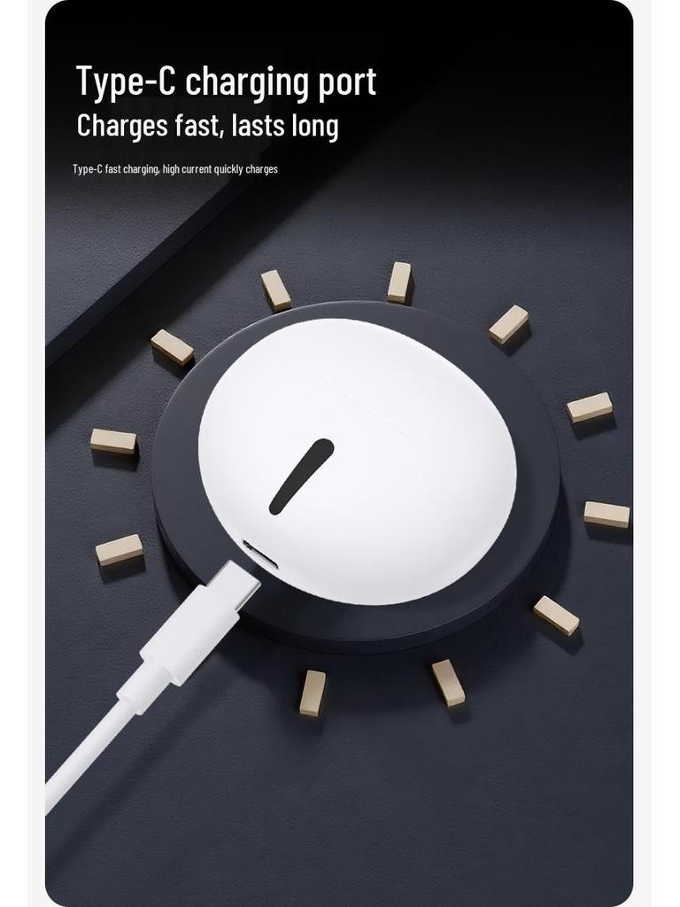 2025 TWS In-Ear Bluetooth Headphones with ANC, Long Battery Life, Dynamic Drivers & Heavy Bass