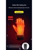 USB Heated Gloves: Winter Warmth with Thick Velvet, Cold-Resistant Motorcycle Riding Power Bank Heating