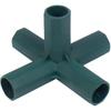 10Pcs 5 Way 16mm Elbow PVC Pipe Fitting Build Heavy Duty Greenhouse Frame Furniture Connectors Tent Connection