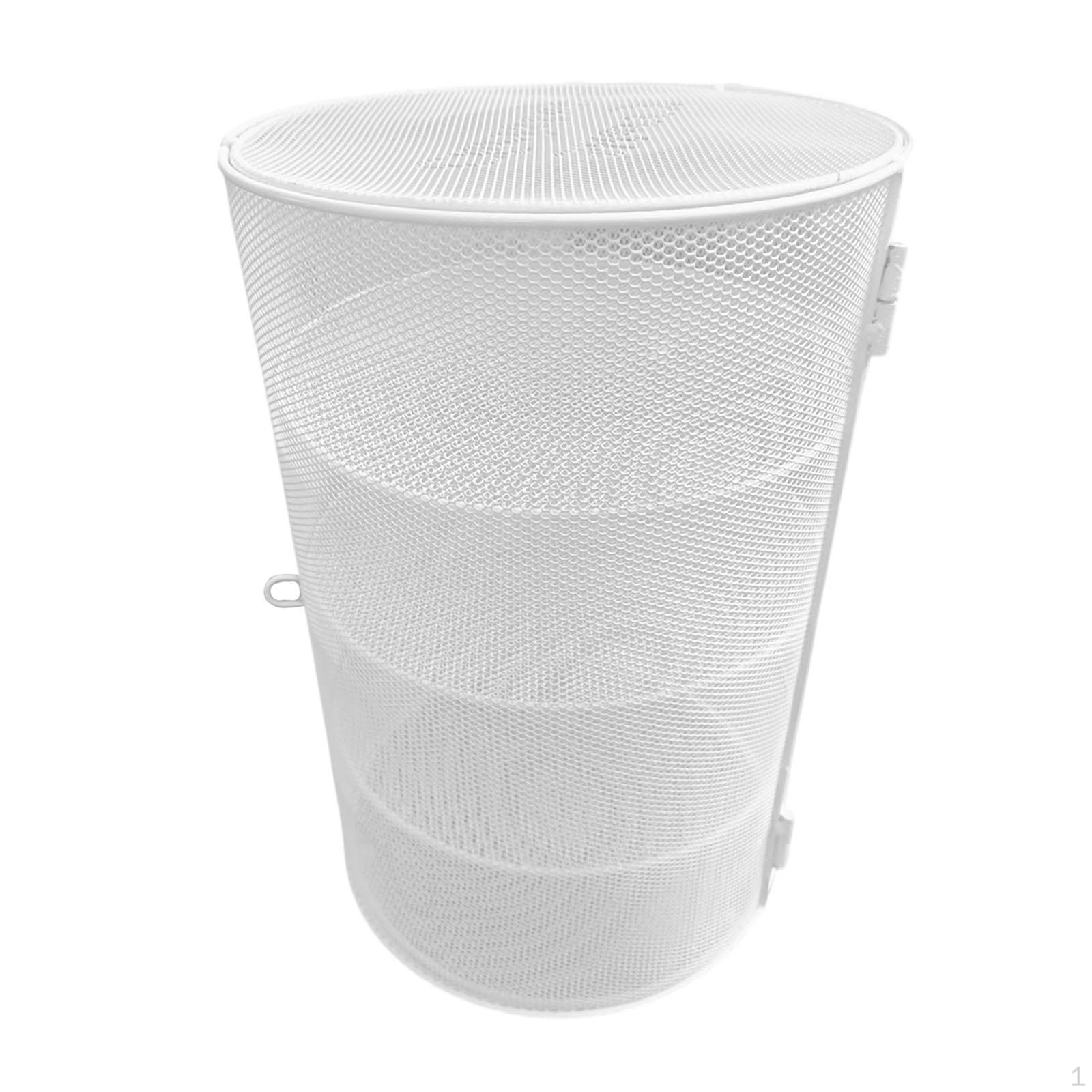 

Органайзер для крышек для еды для кухонной столешницы и кладовой с дышащей сеткой 4 Layer белый