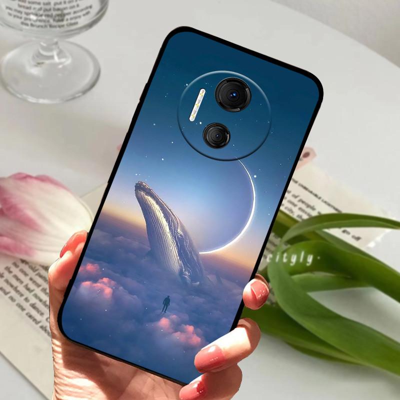 Pro pouzdro DOOGEE X97 Pro Nárazuvzdorné měkké silikonové kryt na telefon z TPU Pro DOOGEE X97 Pro Funda X 97 Pro X97Pro Capa Kočka Vlk Kreslený film