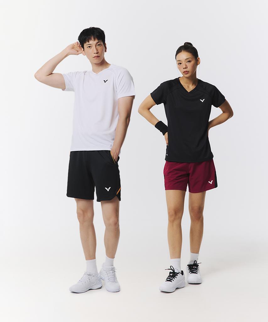 Bigteo Cleancut Training Badminton Women'S Short Sleeve T-Shirt (Vt25Cts003F)