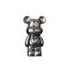 Hyack Object Interior Nordic Figurine Korean Bear Stylish Relaxing Goods Cute Goods Accessories (Black) [Product]