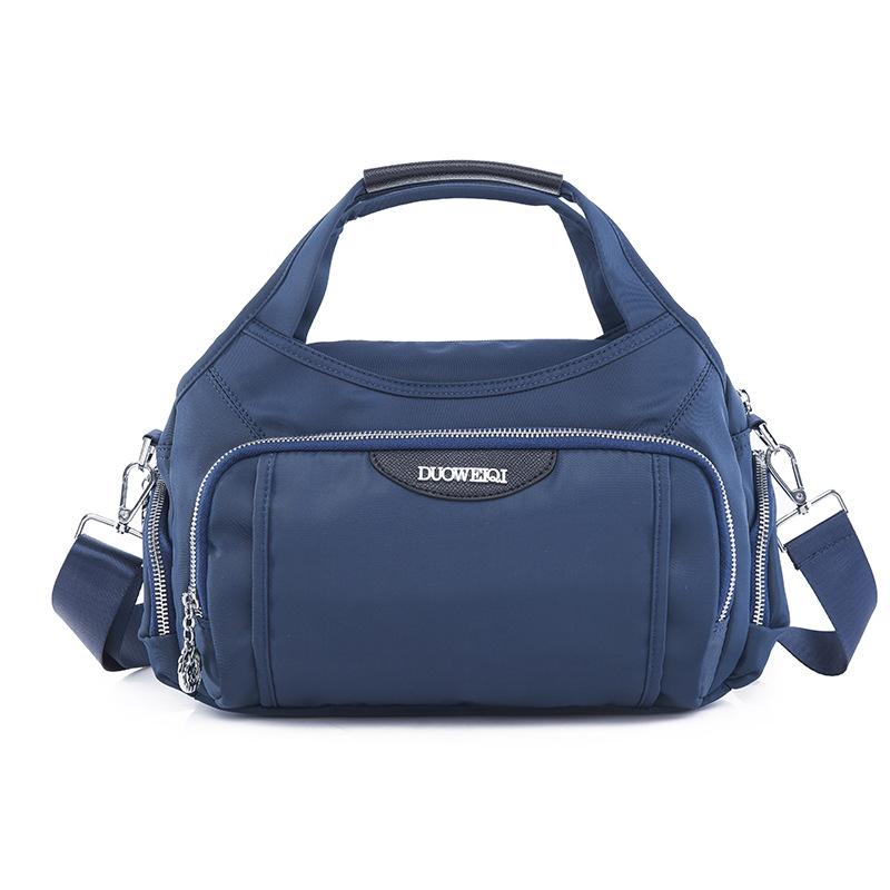 Modische Ein-Schulter-Tasche, Leichte Handtasche mit großem Fassungsvermögen, Wasserabweisende Umhängetasche für Reisen und Shopping