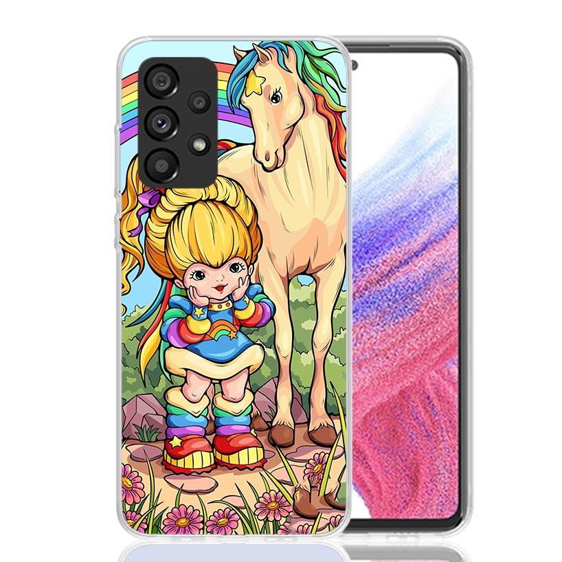 R-Regenbogen Süßes Helles Handyhülle Für Samsung Galaxy A17 A16 A14 A15 A13 A57 A56 A54 A55 A53 A37 A36 A34 A35 A33 A26 A24 A25 A23 G