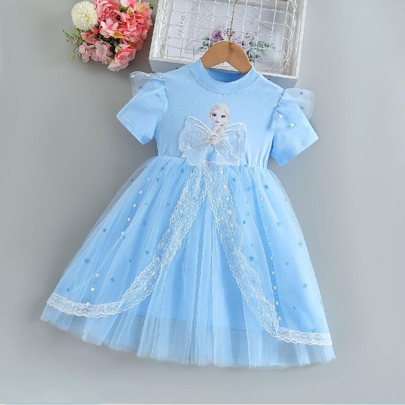 Lolita Halloween Christmas Girl Fleece-Lined Thickening Cosplay Princess Dress