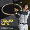 [Favorite product of Hanshin Tigers player Teruaki Sato and Yomiuri Giants player Yoshihiro Maru] phiten RAKUWA Necklace EXTREME Crystal Touch Men's