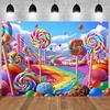Candy Land Theme Background Candy Land Background Gingerbread Party Backdrop Shower Birthday Decoration Photography Backdrop