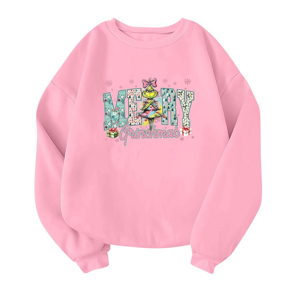 Children's Fashionable Lightweight Long-sleeved Round Neck Pullover With Pockets Printed Pullover