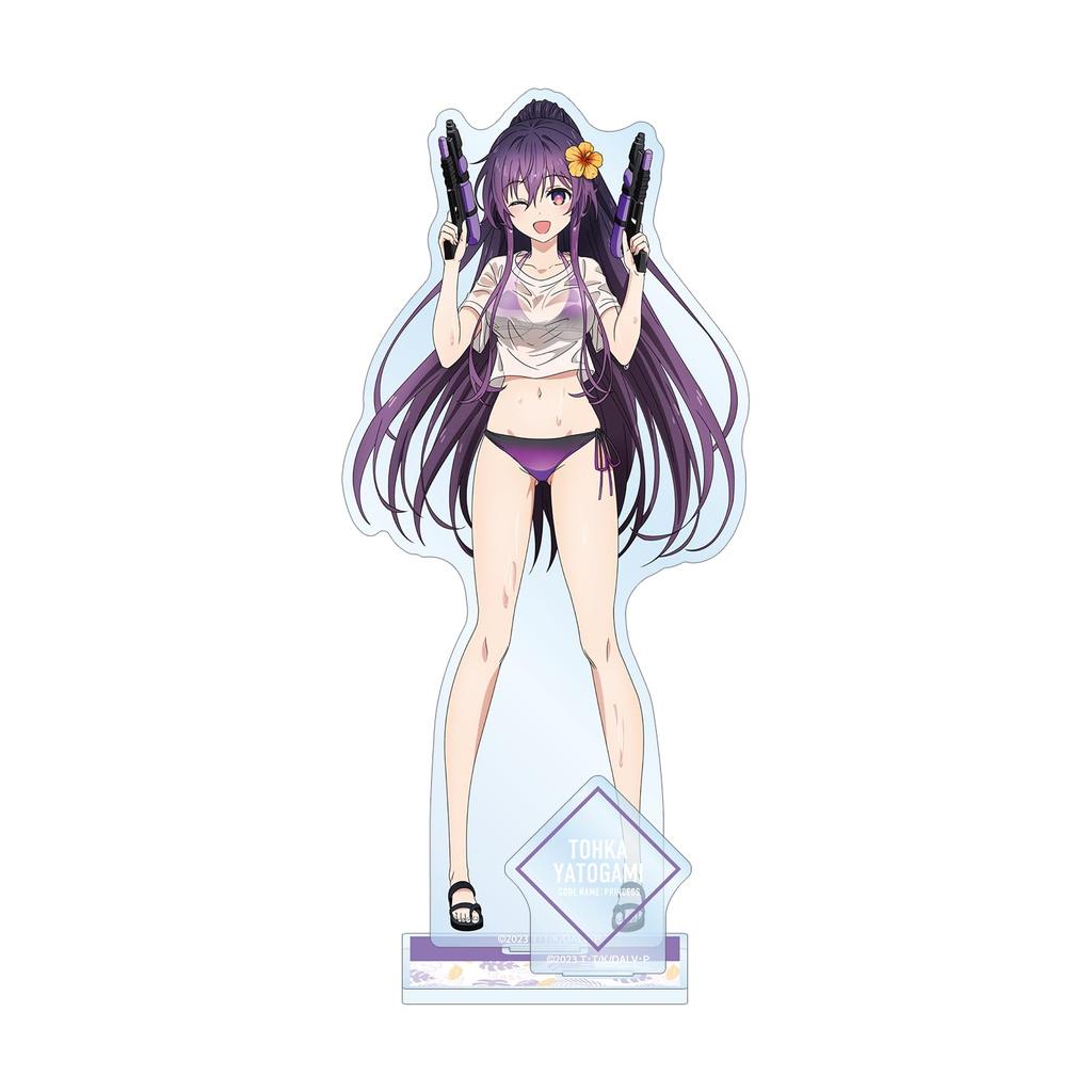 A Live Anime Original Illustration of Yatogami Tohka Date A Vacation Big Acrylic Stand with Parts "Date V" Ver.