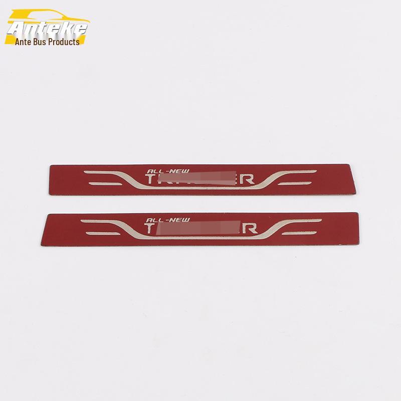 Trax Rear Guard Plate: Anti-Scratch Collision Sticker for Trunk Protection, Fits 19 Models