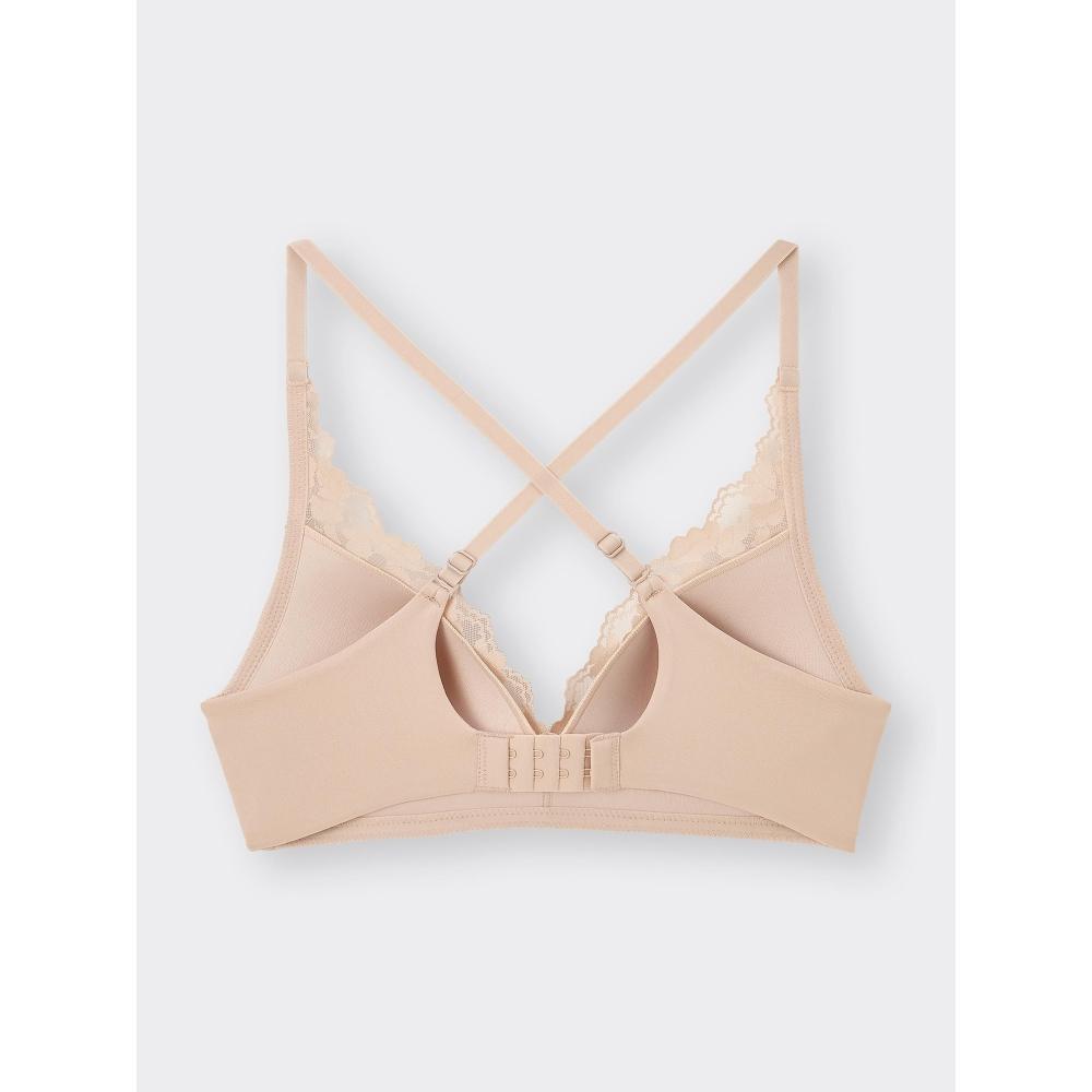 Gu By Uniqlo Soft Plunge Bra  No Wire 
