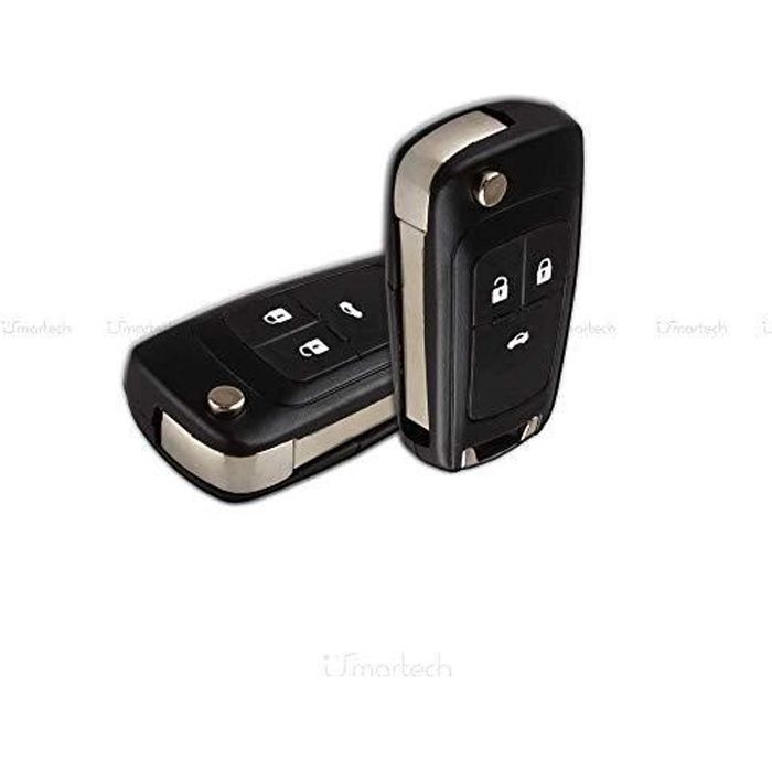 

3 Кнопки Чохол для ключа автомобіля з лезом для Opel Insignia, Astra J, Zafira, Opel