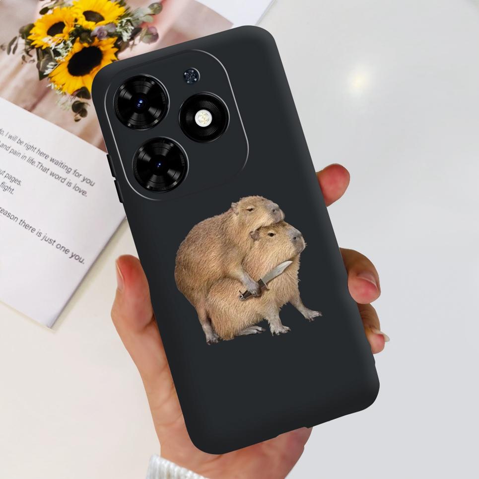 Coque Funda For Infinix Hot 40i Hot40i 2023 New Fashion Back Cover Colorful Painting Print Phone Cases On Hot 40 I Soft Matte