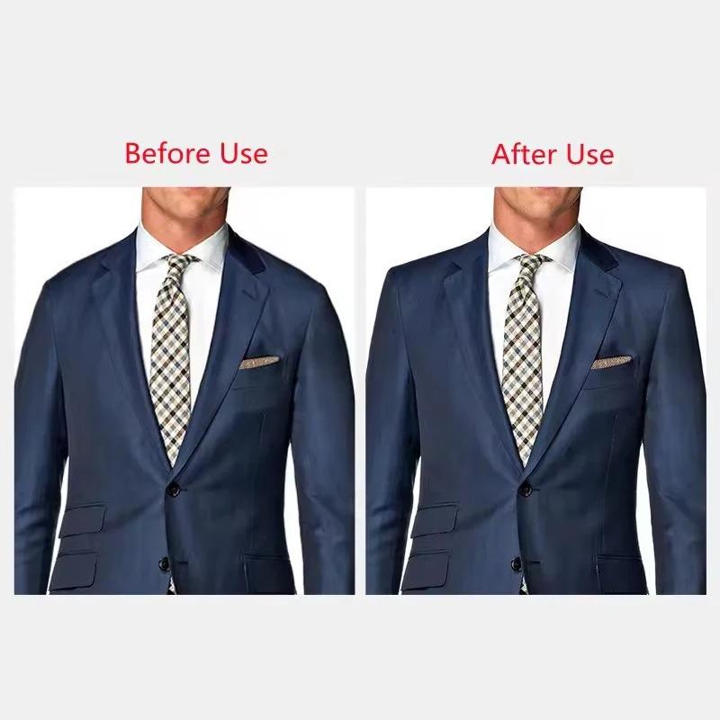 5Pairs Soft Breathable Shoulder Pads for Men Women Blazer Blouse T-Shirt Overcoat DIY Sewing Apparel Accessories
