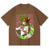 230 g/m² 100 % Baumwolle Sailor Moon V7 Jupiter Print Unisex Schweres Baumwoll-T-Shirt