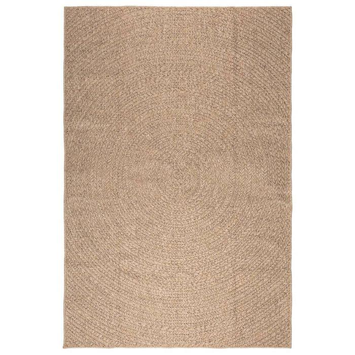 VidaXL Rug 160x230 Cm Jute Look Indoor and Outdoor, Outdoor Rug, Floor Rug, Indoor Rug 364841