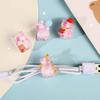 4Pcs Cute Capybara Paper Clip Creative Lovely Scrapbook Journal Clip Student Stationery Office Binding Clip Po Clip