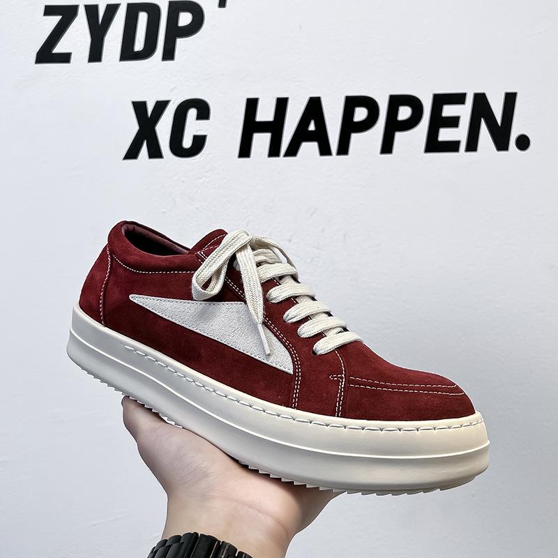 2025 new triangular board shoes casual comfortable versatile trend couple board shoes 4401-4402-A