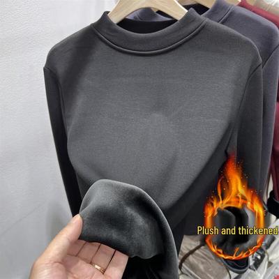 Yuzhaolin Women's Half-High Collar Thermal Base Layer Top