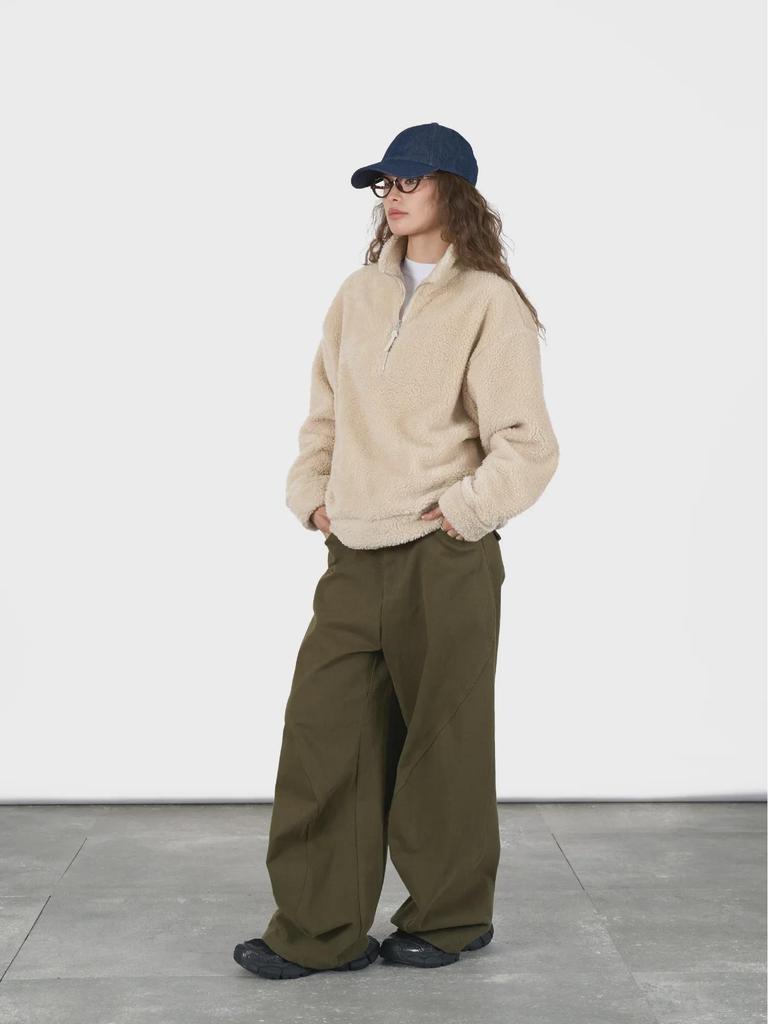 Louvre Autumn/Winter Women's Soft Lamb Wool Turtleneck Sweater - Loose, Cozy, and Skin-Friendly