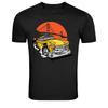 Taxi Monster Car Golden Gate Bridge San Francisco T-Shirt