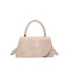 Contemporary Pu Mini Square Bag With Top Flap For Casual City Wear