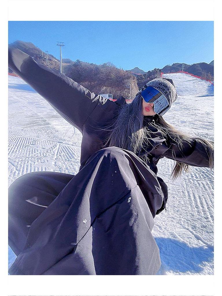 Ice Degree Rabbit Ear Ski Jacket: Women's & Men's Windproof, Waterproof, Warm Ski Sweatshirt for Snowboarding & Skiing