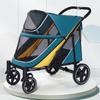 Multi Functional Pet Cart Lightweight and Foldable Multiple Cats Dogs and Outdoor Carts