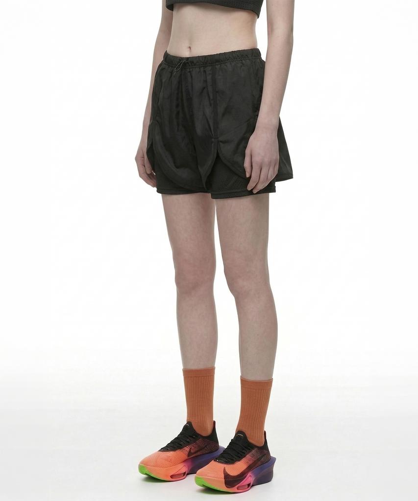 PRINOAR Ethereal 5-Inch Shorts - Black