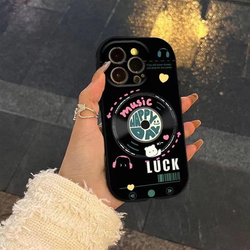 Compatible with Apple 16pro Cartoon 15promax Phone Case 14plus Creative 13 Matte 12pro11