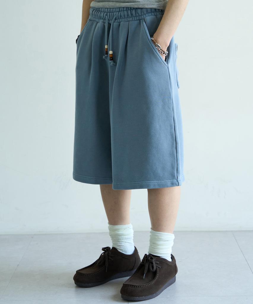 MAINBOOTH Haze Sweat Shorts(Ash Blue)