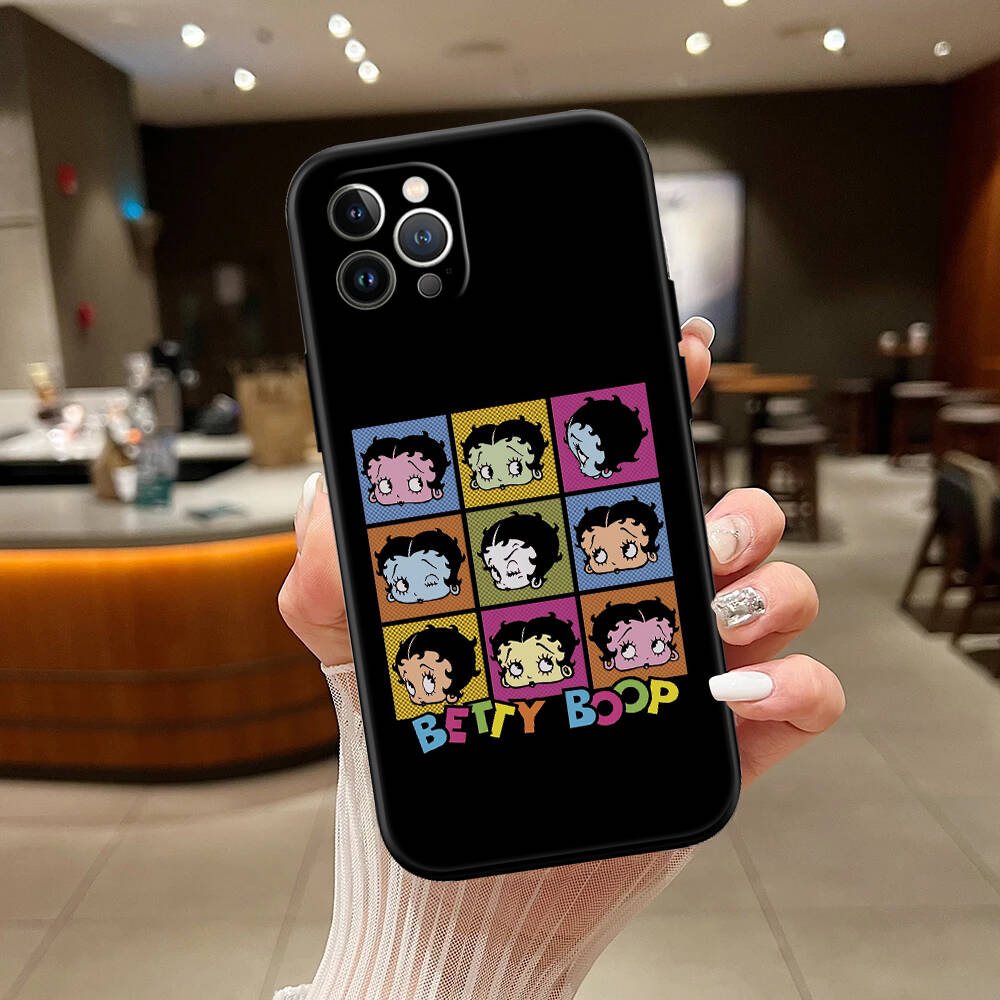 B-Bettys Pattern B-Boops New Phone Case for Redmi Note 8 9 10 11 11S 10C 10X 10A 10T 9A 9C 9T 9S 8T Pro Max Plus Prime