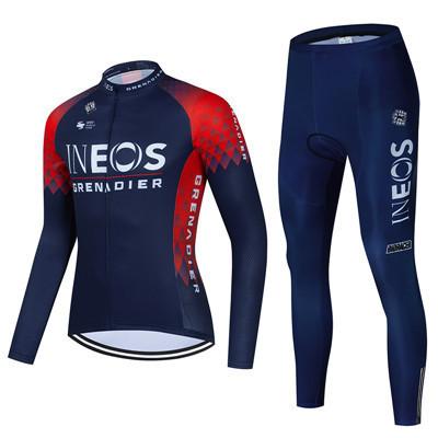 Ski Suit Long-sleeved Off-road Riding Sportswear Suit Comfortable Sun Protection Quick-drying Outdoor Road Bicycle Riding Suit Set