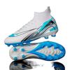 High-top football shoes men's and women's AG spikes artificial grass children's large-size training sports adult shoes