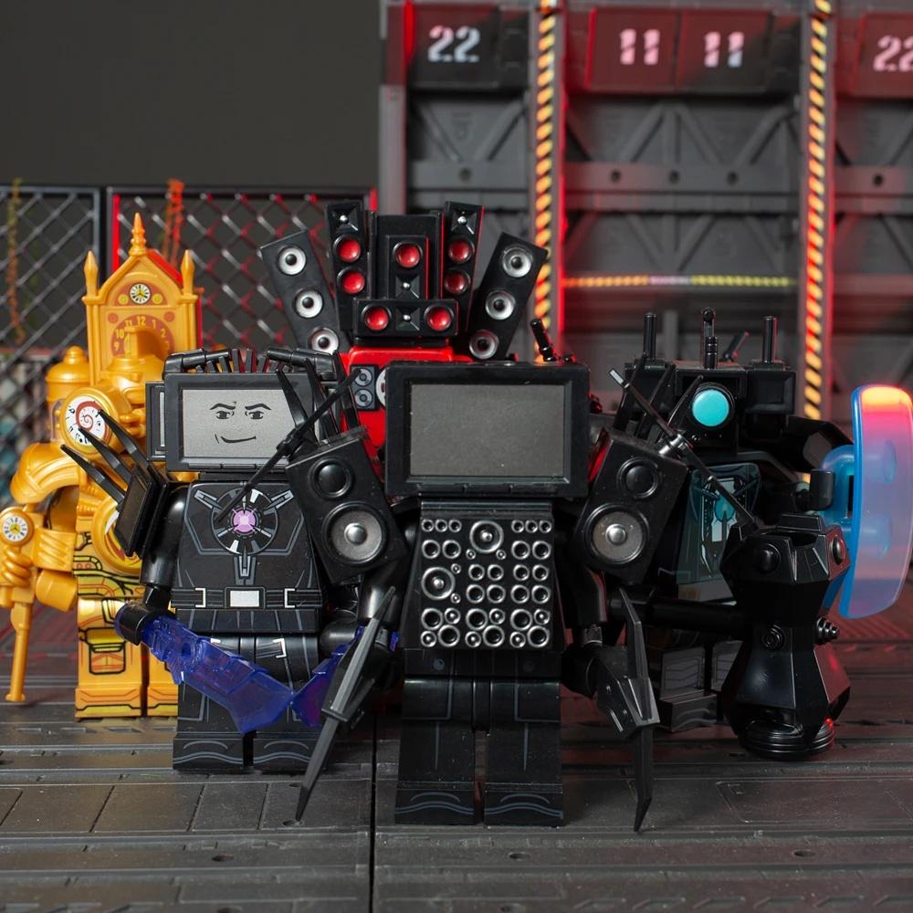 

Телевізор Мен Туалет Мен Дитячі Іграшки-Конструктори