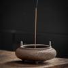 Coarse Ceramic Incense Burner For Agarwood Home Aromatherapy Indoor Zen Meditation Decor Creative Stand Holder Gift Idea