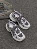 2025 summer new mesh breathable platform dad shoes women's versatile casual fashion lightweight niche sports shoes ins