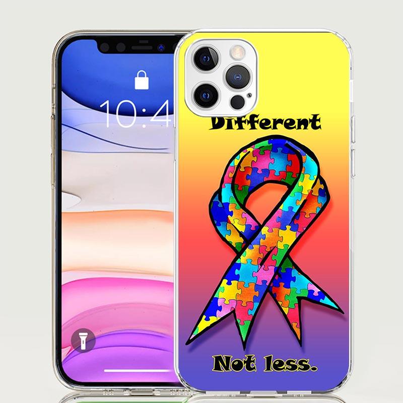 

Autism Support Puzzle Phone Case For iPhone 17 Air 16 15 Plus 11 14 Pro Max 13 Mini 12 7 8 + SE Pattern Art Customized Cover 17 iPhone 16 Plus