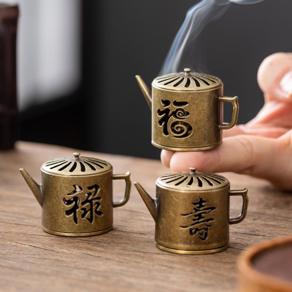 Creative Aromatherapy Incense Burner, Tea Small Ornaments Sandalwood Incense Burner Incense Holder